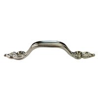 Puxador Alça Wings Asas G em Metal Niquel 9x1cm Kit com 2 peças - Palácio da Arte
