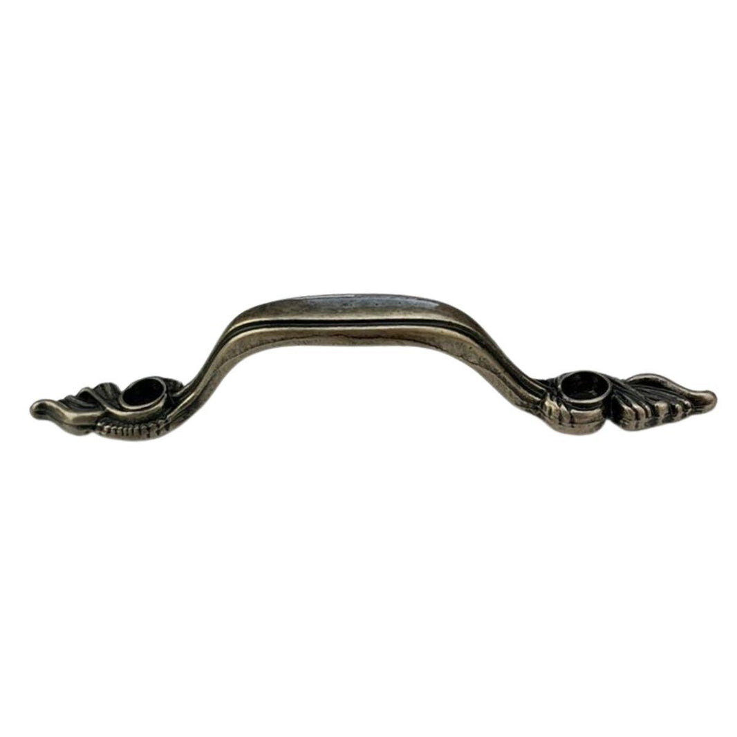 Puxador Alça Wings Asas P em Metal Prata Velho 7x1cm Kit com 2 peças - Palácio da Arte