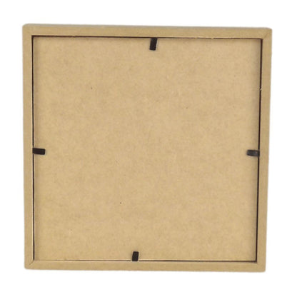 Quadro Scrapbook em MDF 17x17 com Vidro - Palácio da Arte