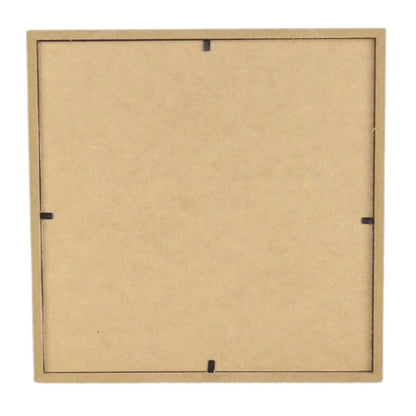 Quadro Scrapbook em MDF 23x23 com Vidro - Palácio da Arte