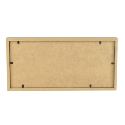 Quadro Scrapbook em MDF 28x13,7 com Vidro - Palácio da Arte