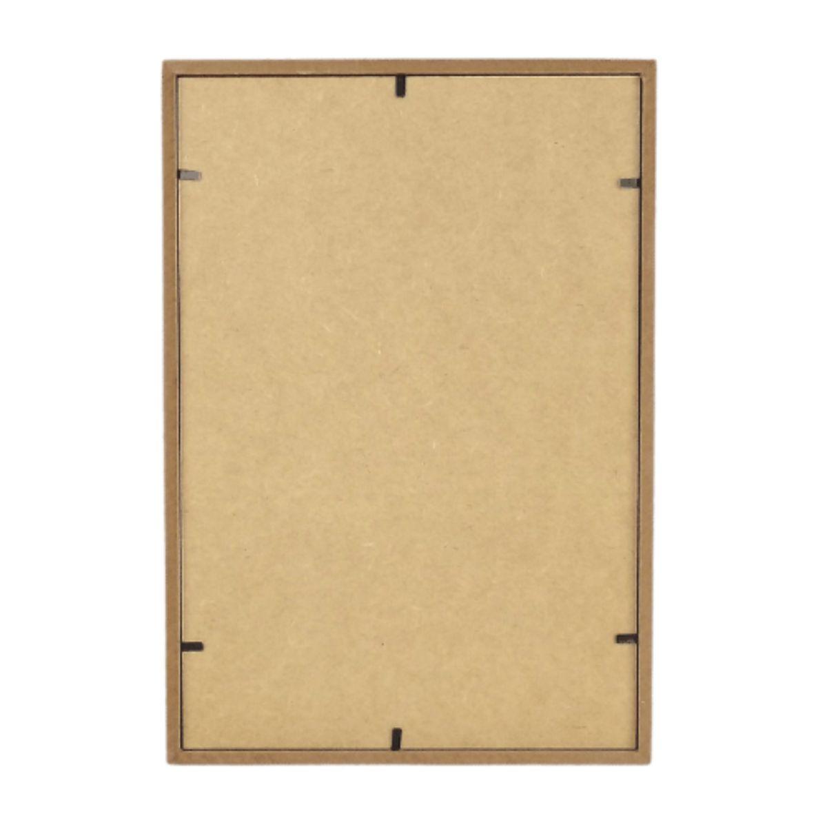 Quadro Scrapbook em MDF 33x23 com Vidro - Palácio da Arte