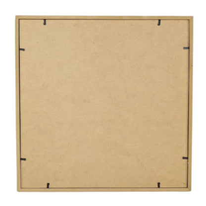 Quadro Scrapbook em MDF 33x33 com Vidro - Palácio da Arte