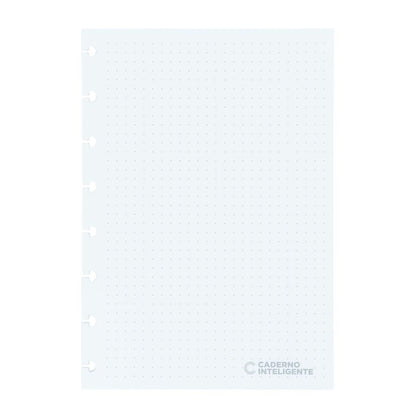 Refil Pontilhado Caderno Inteligente A5 30 Folhas 120g - Palácio da Arte