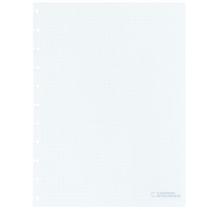 Refil Pontilhado Caderno Inteligente Grande 30 Folhas 120g - Palácio da Arte