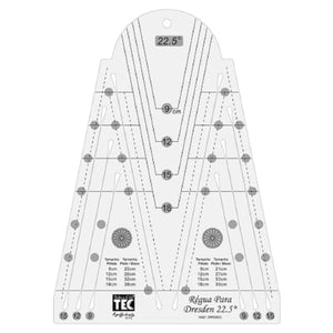 Regua para Dresden 22.5° RPD002 Toke e Crie - Palácio da Arte