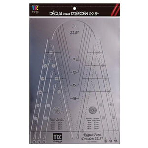 Regua para Dresden 22.5° RPD002 Toke e Crie - Palácio da Arte