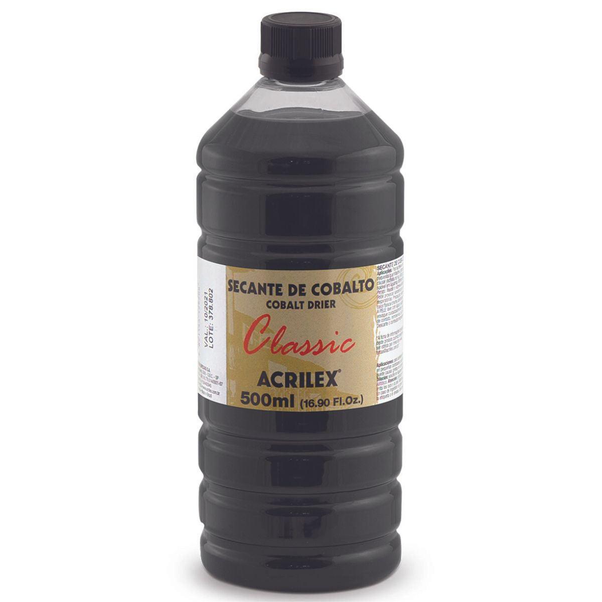 Secante de Cobalto Acrilex 500ml - Palácio da Arte