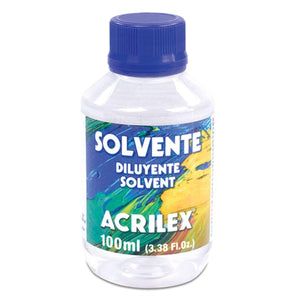 Solvente Acrilex Pet 100ml - Palácio da Arte