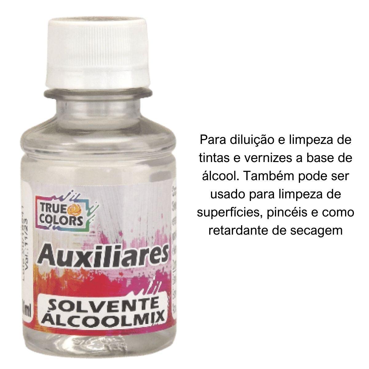 Solvente Alcoolmix Diluente 100ml True Colors - Palácio da Arte