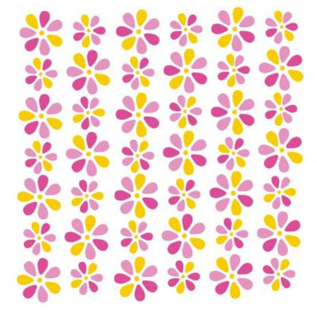 Stencil Acrilex 10x10 1173 Floral 3 - Palácio da Arte