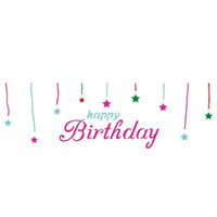 Stencil Acrilex 16x5 1274 Happy Birthday - Palácio da Arte