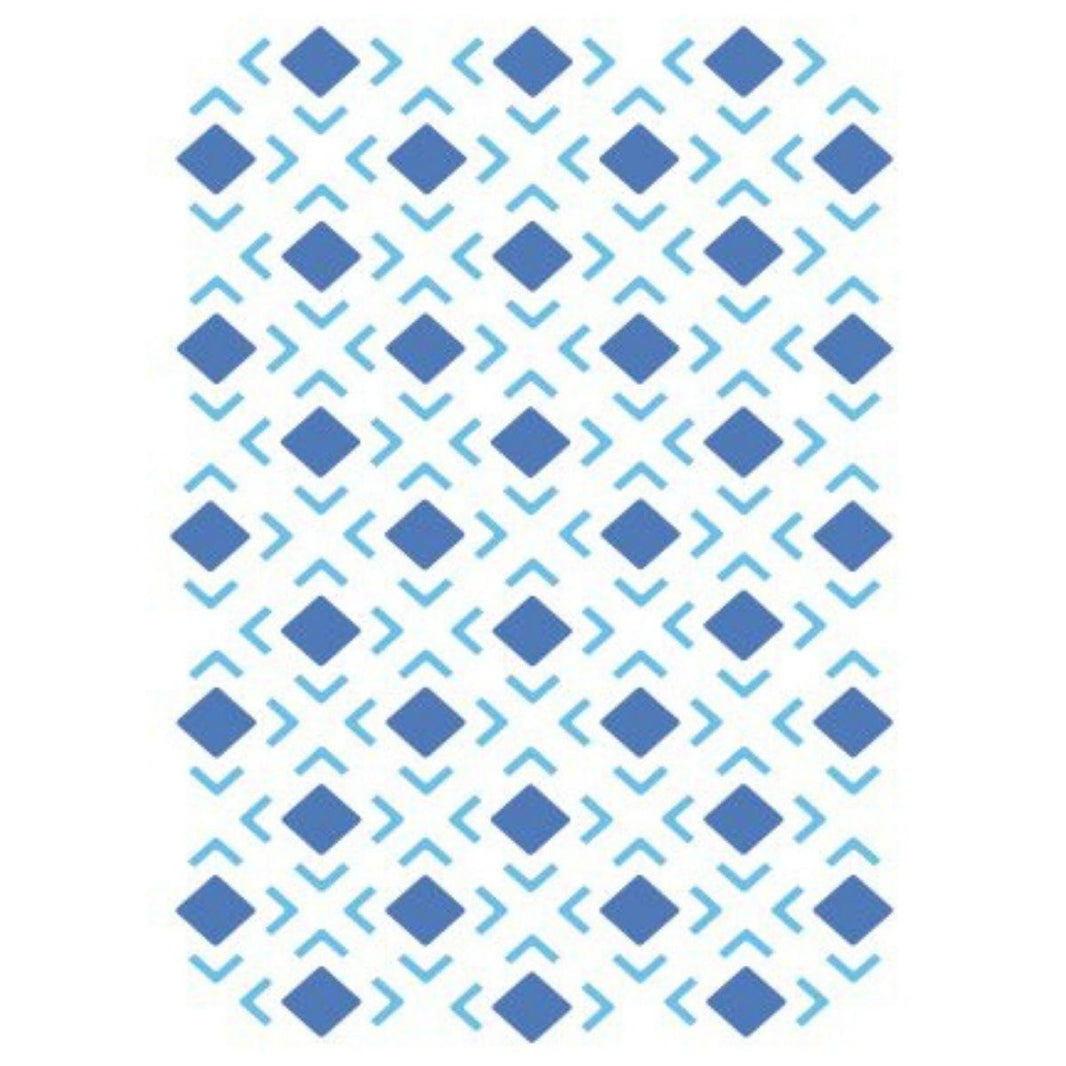 Stencil Acrilex 21x15 1529 Losango - Palácio da Arte