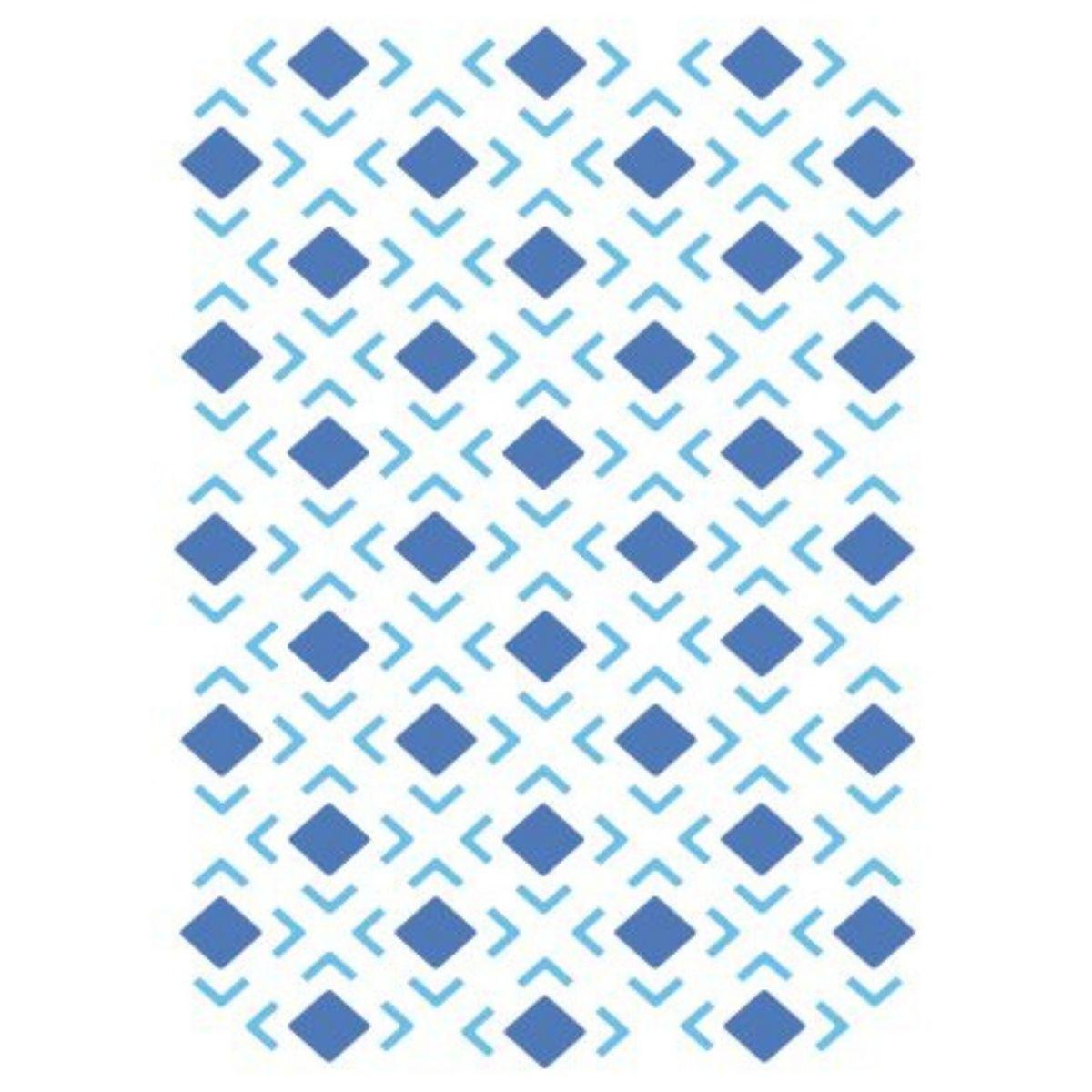 Stencil Acrilex 21x15 1529 Losango - Palácio da Arte