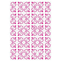 Stencil Acrilex 21x15 1544 Desenho Português 4 - Palácio da Arte