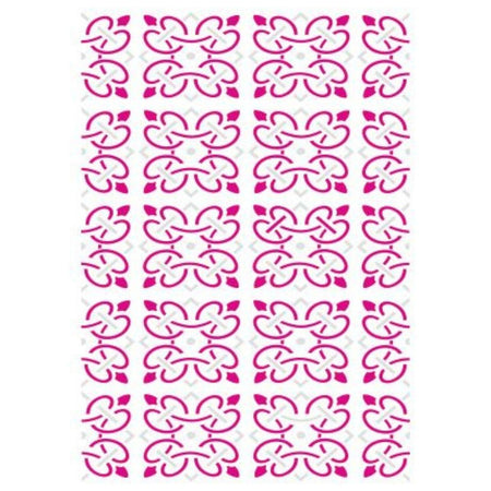 Stencil Acrilex 21x15 1544 Desenho Português 4 - Palácio da Arte