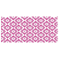 Stencil Acrilex 33x14 1152 Grade Floral - Palácio da Arte