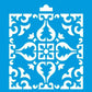 Stencil Litoarte 10x10 STX-002 Arabesco - Palácio da Arte