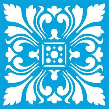 Stencil Litoarte 10x10 STX-314 Azulejo Imperial - Palácio da Arte