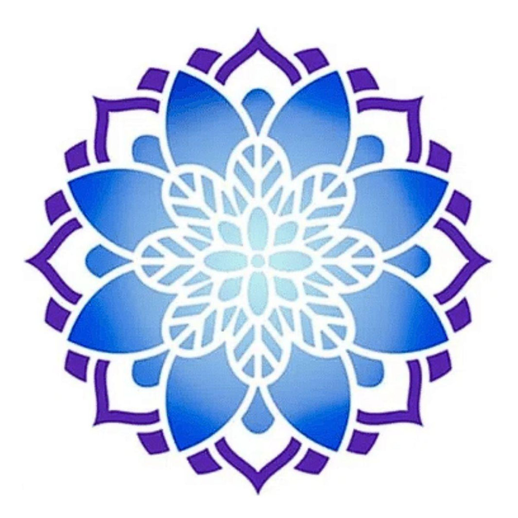 Stencil Litoarte 10x10 STX-386 Mandala II - Palácio da Arte