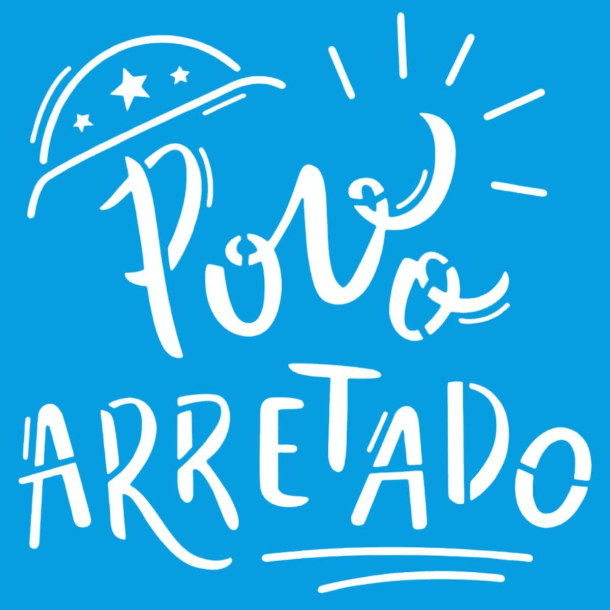 Stencil Litoarte 10x10 STX-421 Nordeste Povo Arretado - Palácio da Arte