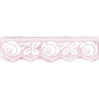 Stencil Litoarte 10x42 STAG1-004 Renda Rosas - Palácio da Arte