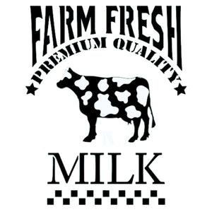 Stencil Litoarte 14x14 STA-144 Milk Farm Fresh - Palácio da Arte