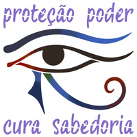 Stencil Litoarte 14x14 STA-191 Esotérico Olho de Hórus - Palácio da Arte