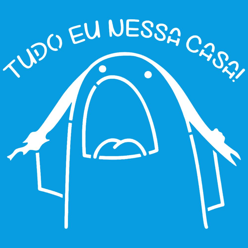 Stencil Litoarte 14x14 STA-197 Flork Frase Tudo eu nessa Casa - Palácio da Arte