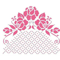 Stencil Litoarte 17x21 STM-158 Flores - Palácio da Arte