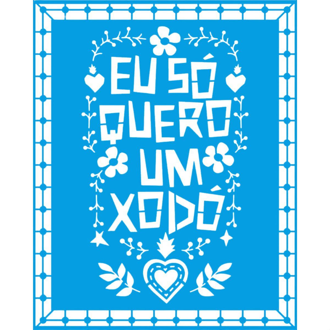Stencil Litoarte 17x21 STM-735 Nordeste Eu Só Quero um Xodó - Palácio da Arte