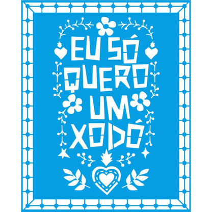 Stencil Litoarte 17x21 STM-735 Nordeste Eu Só Quero um Xodó - Palácio da Arte