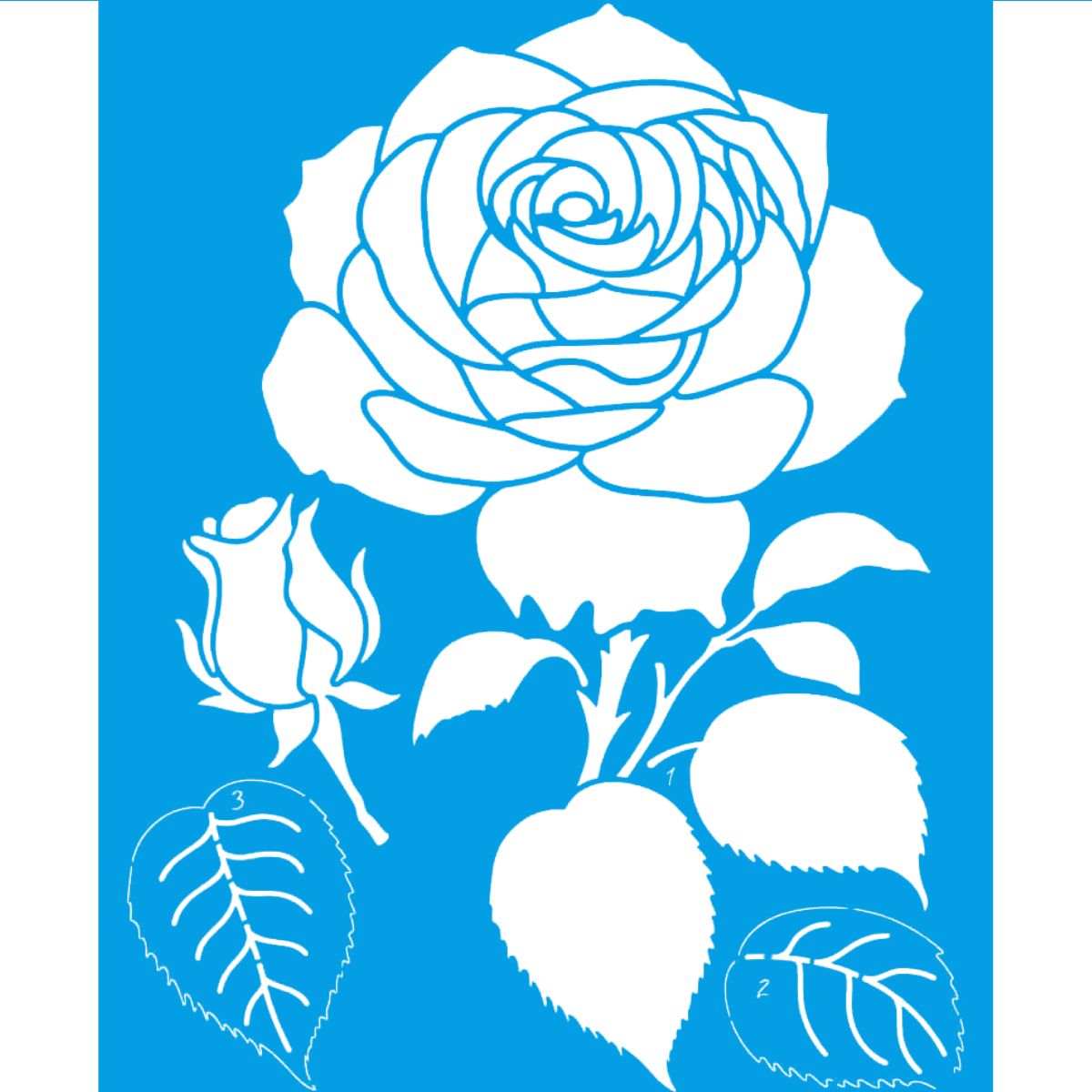 Stencil Litoarte 17x21 STM-773 Rosa - Palácio da Arte
