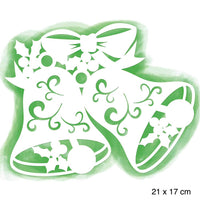 Stencil Litoarte 20x16 STAN2-006 Natal Sinos - Palácio da Arte