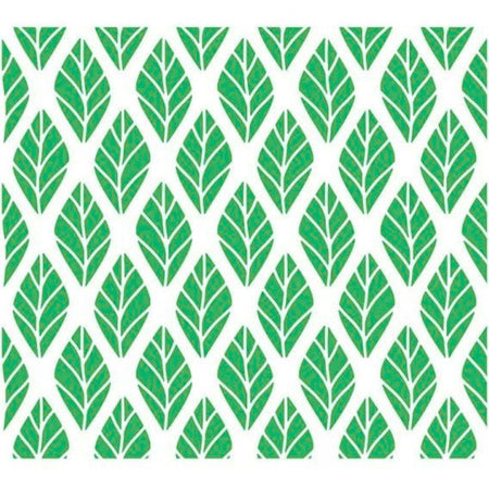 Stencil Litoarte 20x20 STXX-071 Estampa de Folhas - Palácio da Arte