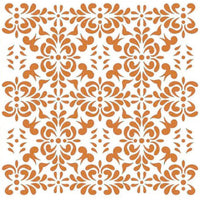 Stencil Litoarte 20x20 STXX-161 Estampa de Ornamentos e Arabescos - Palácio da Arte