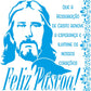 Stencil Litoarte 20x20 STXX-296 Jesus Feliz Páscoa - Palácio da Arte