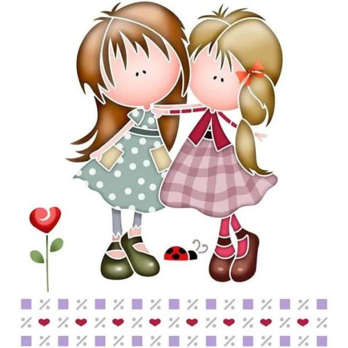 Stencil Litoarte 20x25 STR-181 Coisa Boa ter Amigos - Palácio da Arte