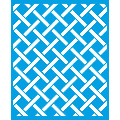 Stencil Litoarte 21x17 STM-694 Estampa Cerca de Treliça - Palácio da Arte