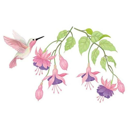 Stencil Litoarte 34x21 ST-365 Flor de Princesa - Palácio da Arte