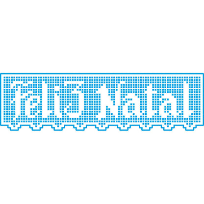 Stencil Litoarte 5x25 STAB2N-004 Natal Barrado Feliz Natal - Palácio da Arte