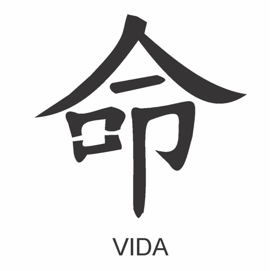 Stencil OPA 10x10 0219 Ideograma Vida - Palácio da Arte