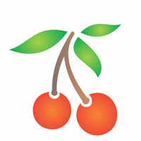 Stencil OPA 10x10 0782 Frutas Cerejas - Palácio da Arte