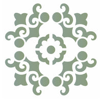 Stencil OPA 10x10 1715 Mandala Arabesco - Palácio da Arte