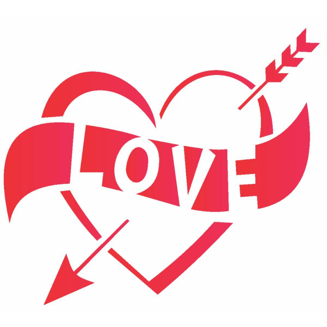 Stencil OPA 10x10 1982 Love - Palácio da Arte