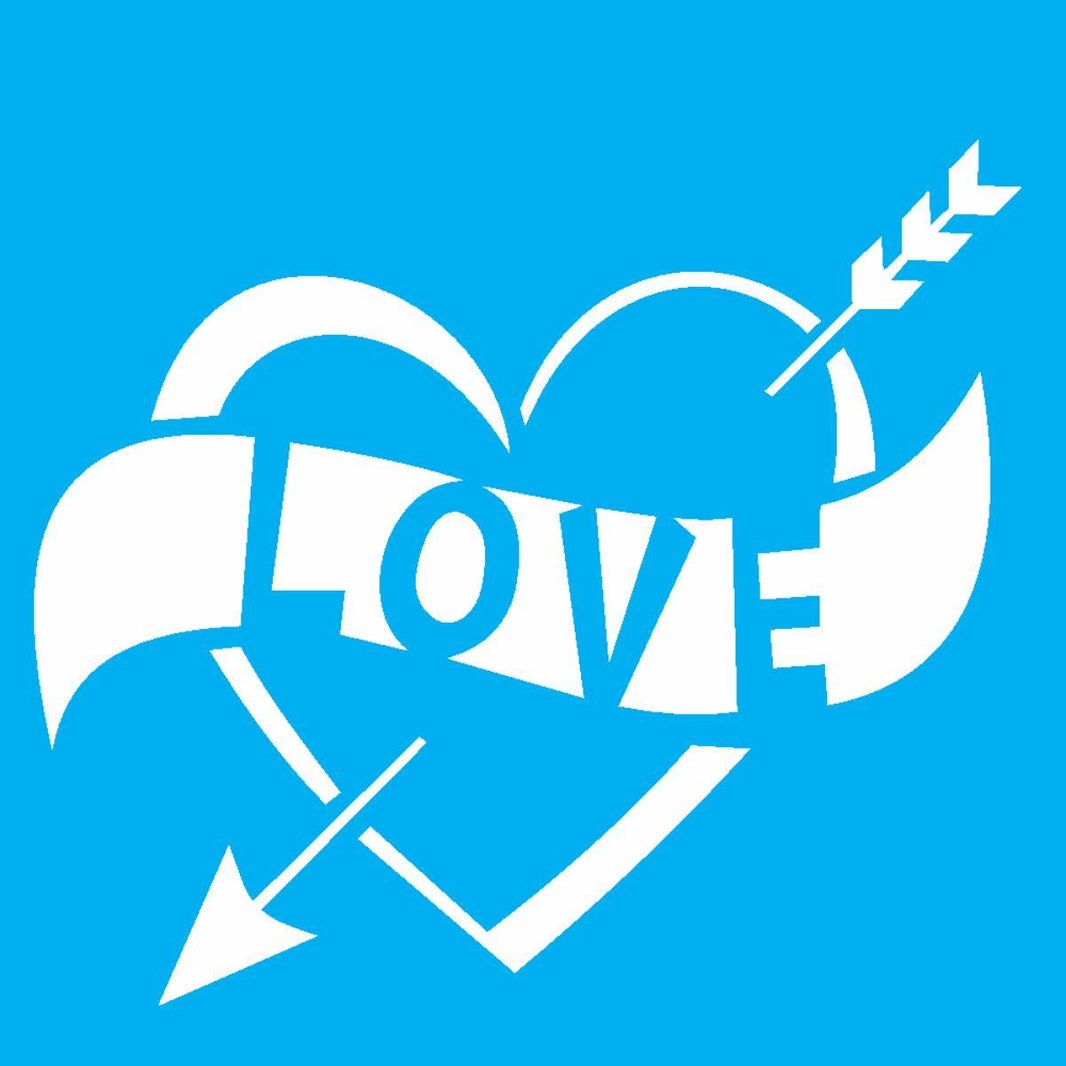 Stencil OPA 10x10 1982 Love - Palácio da Arte