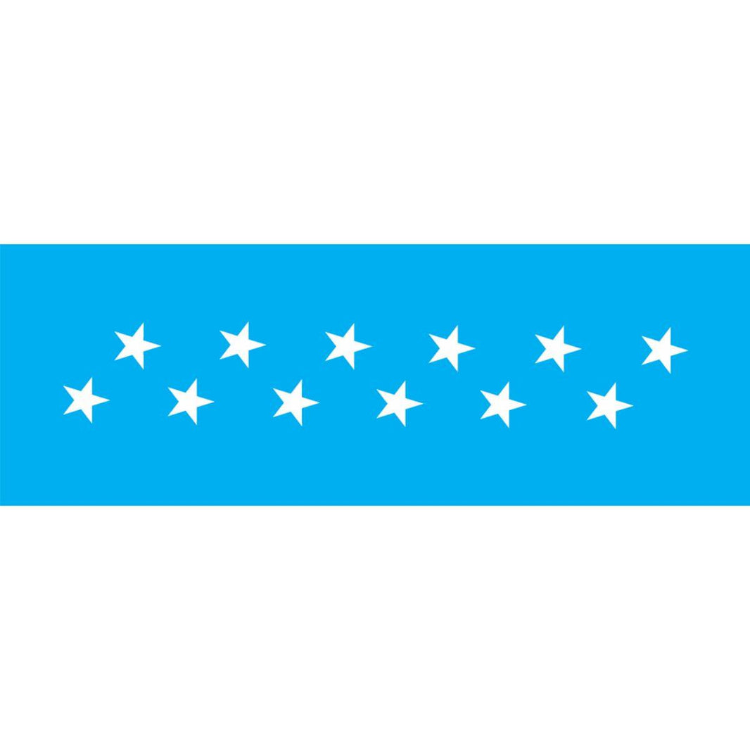 Stencil OPA 10x30 0020 Estrelas Grandes - Palácio da Arte