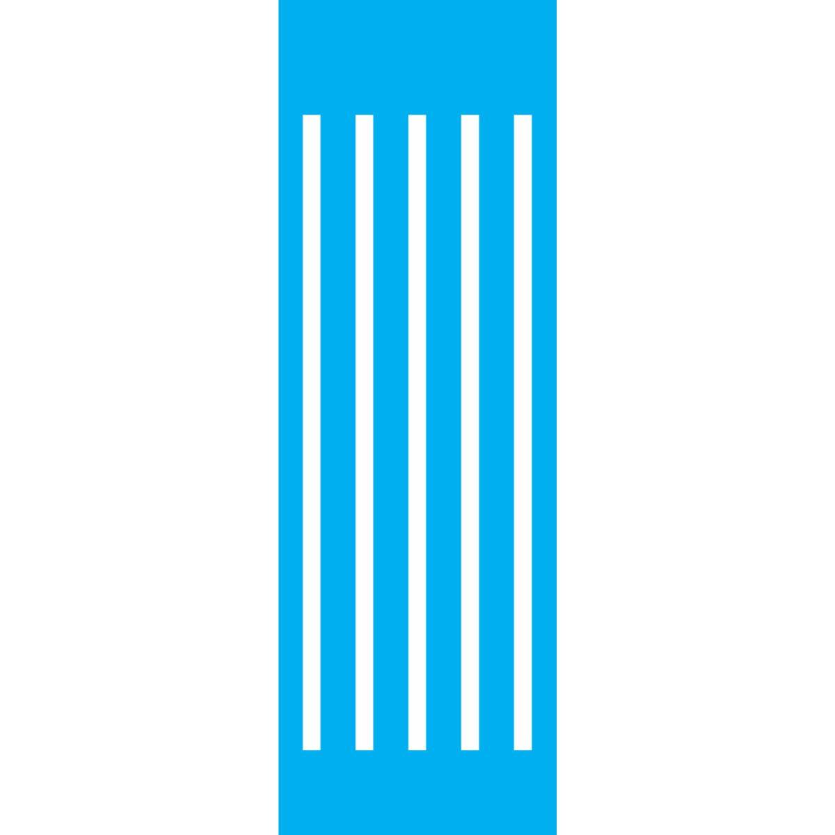 Stencil OPA 10x30 0036 Listras Grandes - Palácio da Arte