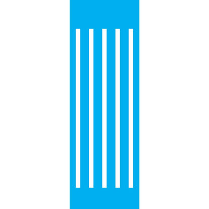 Stencil OPA 10x30 0036 Listras Grandes - Palácio da Arte