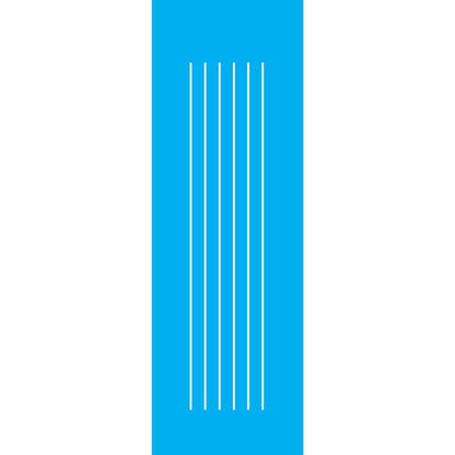 Stencil OPA 10x30 0038 Listras Pequenas - Palácio da Arte